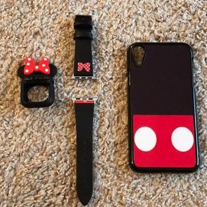 Mickey silicone case cover XR IPhone